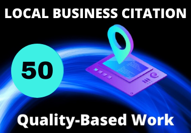 I will do 50 USA local citations and directory submission