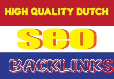I will do 30 unique high quality dutch seo link building backlinks