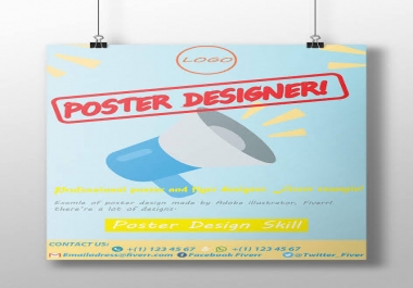 I creat amazing social media poster