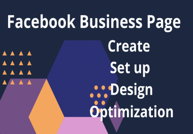 I will create,  design and optimize facebook business page
