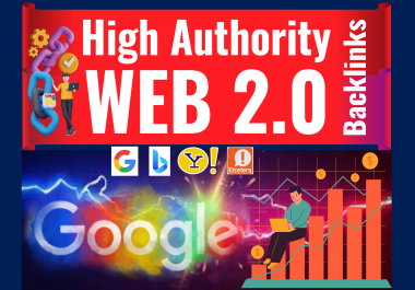 I will create Web 2.0 Backlinks with High Authority Manually