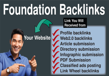 Establish a Strong SEO Foundation with 700 Permanent Foundation Backlinks