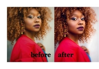 I will do Photo retouching and enhancement