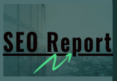 I will provide expert SEO report with competitor website analysis