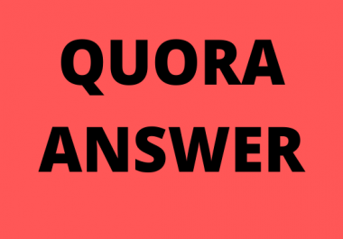 Offer Guaranteed targeted traffic with high-quality 40 Quora answers