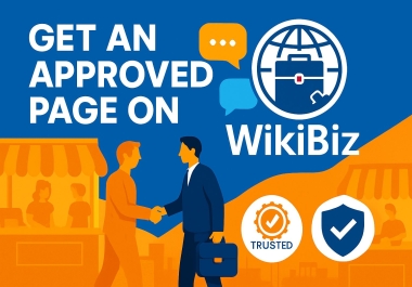 Get an Approved page on WikiBiz