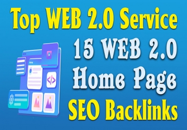 I will do 15 high da web 2.0 contextual dofollow backlinks