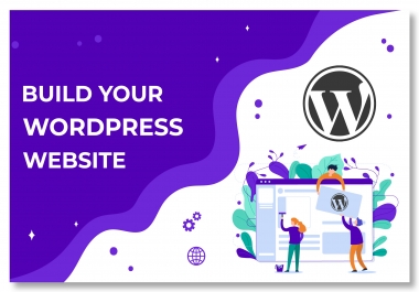 I will create business and portfolio WordPress website