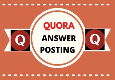 promote your website with high quality unique quora answers backlink