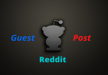 Promote your website with 5 reddit guest post