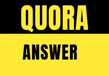 I will Promote your website with 6 Quora Answer By HQ Backlinks