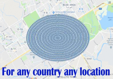 Create manual 1500 google point map citation for local business