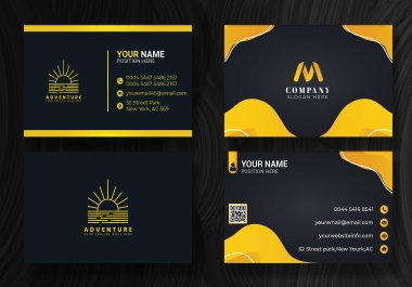 I will design professional,  unique business card with modern look