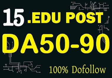 I Will Write And Publish Dofollow Indexable 15 EDU GUEST POST On High Authority Top EDU Sites
