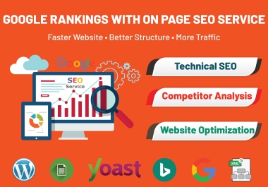 I Will Do PRO On-Site & On-Page SEO Optimization for Google Top Ranking
