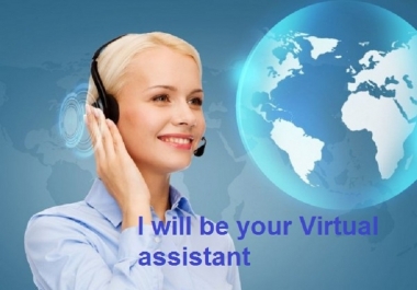 Be your virtual Assistance, data entry,  typing work and product research