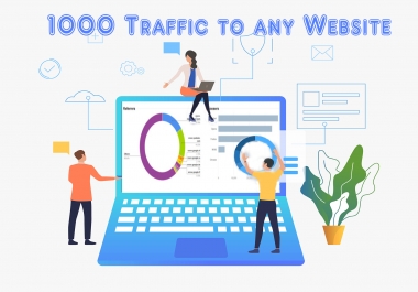 1000 Traffic to any Website Google