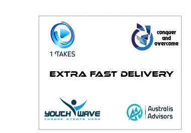 I will design a modern minimalist logo for your business