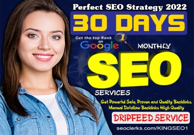 30 DAYS SEO Service - Boost Your Ranking First Page With Complete SEO Service