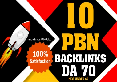 Top Quality Build 10 PBN Homepage Dofollow Links DA 70 Plus Boost Your Website