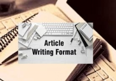 I will do 500-800 Words Unique Article