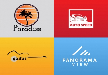 A unique modern minimalist logo