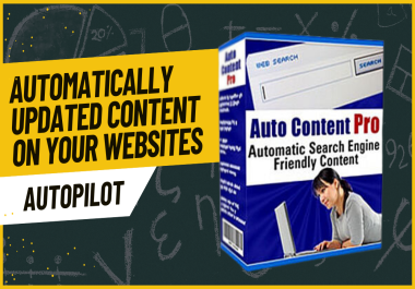 Auto Content Pro - Automate Your website content