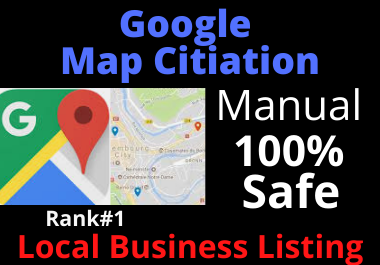 Manual 1000 Google Map Citations for local SEO and GMB Ranking