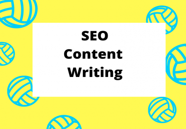 I will write 1100 words SEO article,  content writing