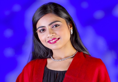 I will draw realistic digital oil painting from your image