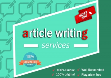 I will write the most creative and engaging articles.