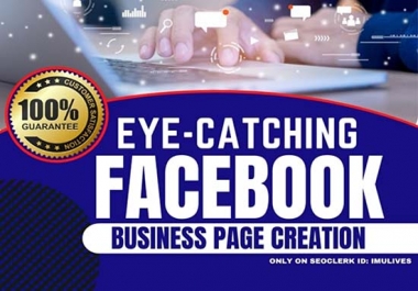 I will Create an Eye-Catching Facebook Page for You