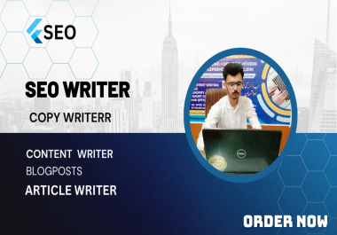 I will write 1500 unique blog writing and content writing.