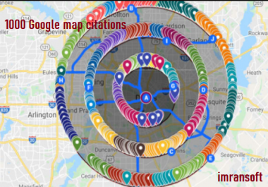 I will do 1,000 accurate google map citation for local seo.