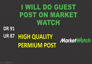I Will Provide Press Release on Market Watch High DA High Traffic