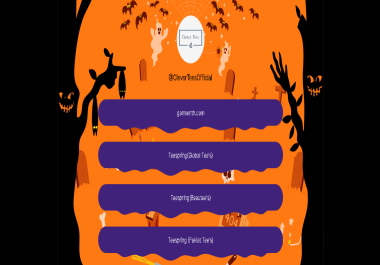 I will set up linktree bio link landing page for instagram