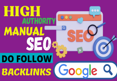 Boost Your Website's Off-Page SEO with High-Quality Manual Backlinks