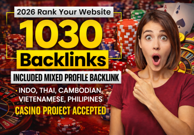 Biggest Manually Creation 1page Booster Package with 1030+ mixed profile Backlinks