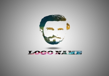 Creative face logo design. Creative any face logos you want.