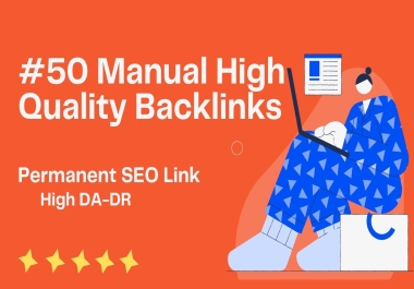50 Manual High Quality Backlinks
