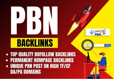 Build trusted 100 pbn high quality backlinks