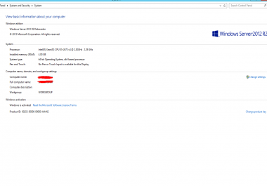 Windows RDP VPS 4GB Ram 127GB SSD 2vCPU