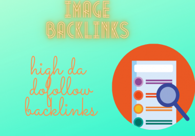 I will make 15 high da backlinks on image sharing sites