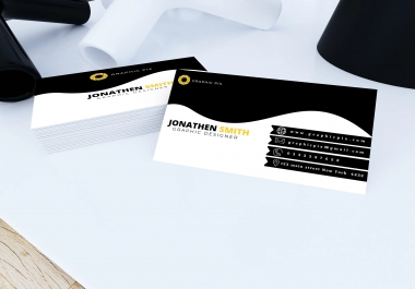 I will design minimalist professional business card for you