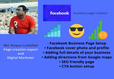 Want to create SEO friendly and attractive facebook business page I will help you do that effective