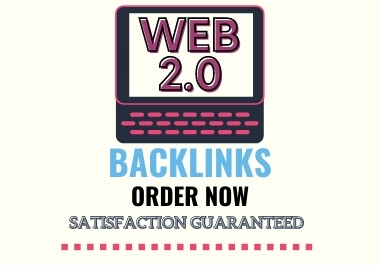 I will create 50 high authority web 2.0 backlinks manually