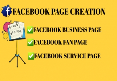I will create SEO optimize Facebook business page & service page