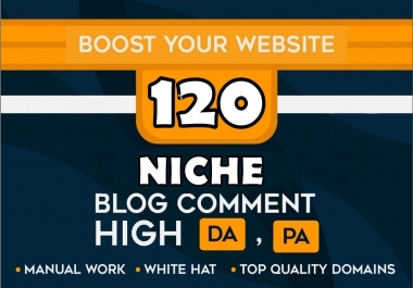 Manually Create 120 Niche Relevant Blog Comments Backlinks