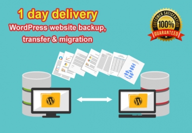 I will migrate your wordpress website to new host or domain