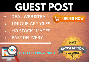 Write and Publish 10 Guest Post on high authority website unique content permanent backlinks
